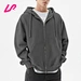 Stay comfy and stylish in our grey zip up hoodie mens. Made from soft, durable materials, it's perfect for casual wear. Shop now!
